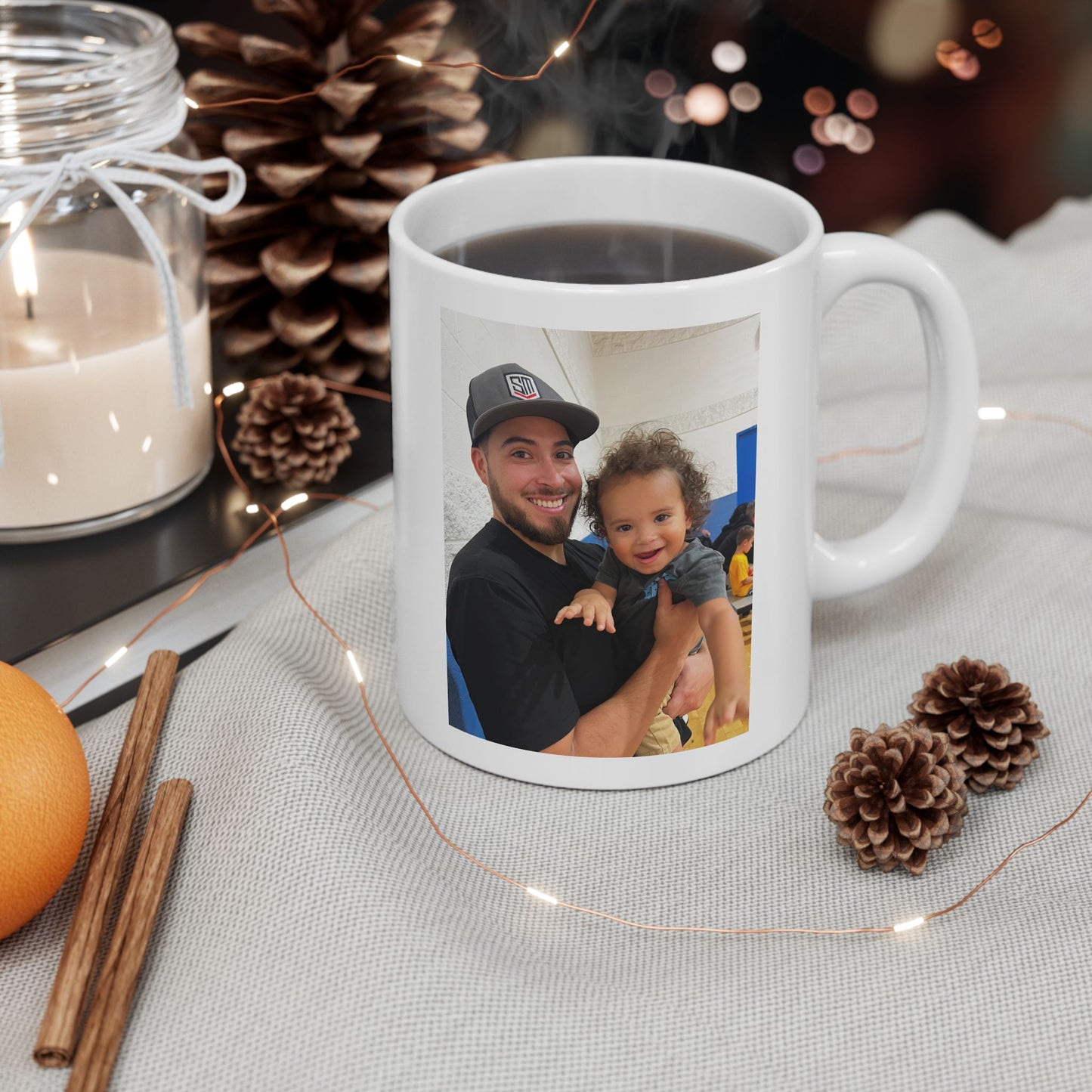 Personalized Tactical Dad Mug - Gear Up for Your Morning Mission