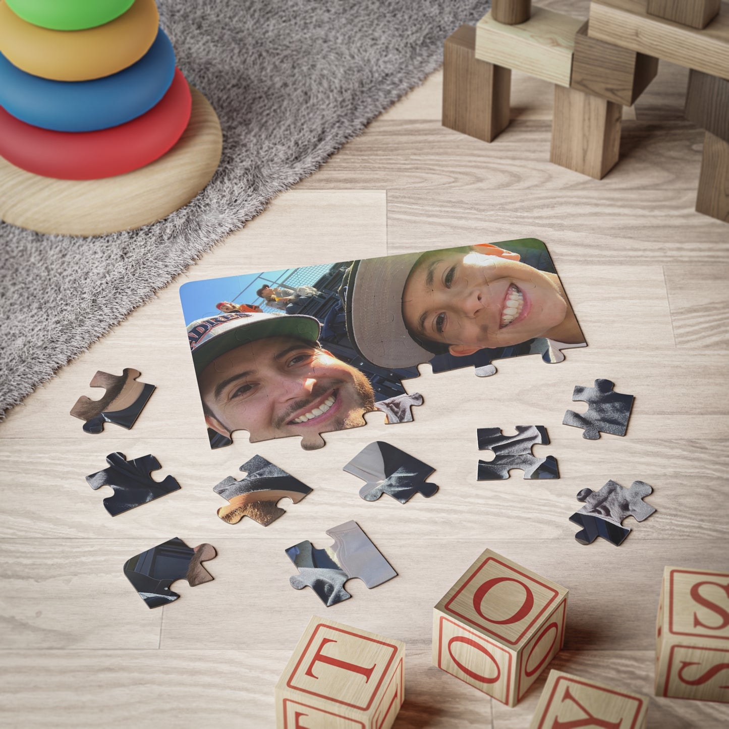 Personalized Tactical Dad Kids' Puzzle