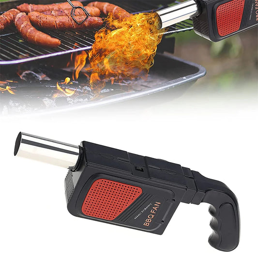 Portable Handheld Electric BBQ Air Blower Fan