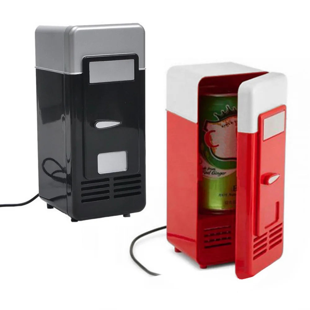 Portable USB Mini Fridge and Warmer for Single Can