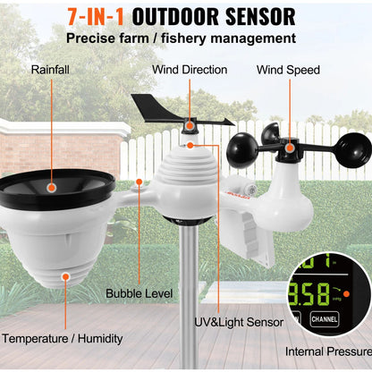 7-in-1 Outdoor Weather Sensor